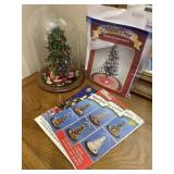 Mini Christmas Tree Craft Inside Glass Dome