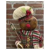 Gingerbread Man Christmas Holiday Decor Figurine