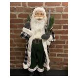 Santa Claus with Black White Jacket Christmas