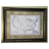 Framed US Military Posts & Forts