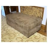 Padded Storage Ottoman Bench