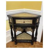 Distressed Corner Table