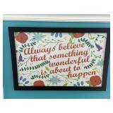 Positive Wall Art Picture