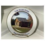 The Olde Farm collector trophy plate