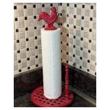 Rooster Paper Towel Holder