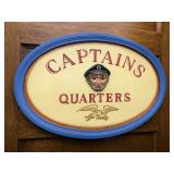 Captains Quarters Sign