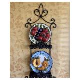 Decorative Plate & Holder