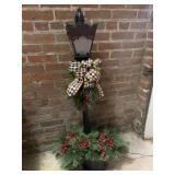 Light Up Christmas Lamp Post Holiday Decor