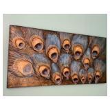 Peacock Feathers Wall Art