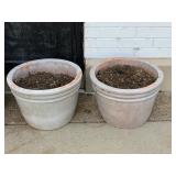 2 Ceramic Planters