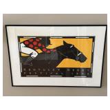 Framed Kentucky Derby Poster