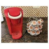 Keurig Coffee Maker & Pod Holder