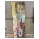 Tall Narrow Colorful Wall Art