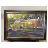 Manor House Signed Numbered Original Art Work