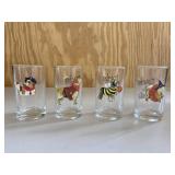 Dogs in Costumes Set of 4 Drinking Glasses