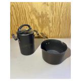 Set of 2 Black Pans Cookware Set