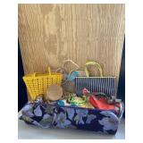 Summer Purses Travel Bags Etc Group Lot