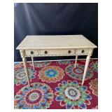 Nice Ivory French Style Writing Desk