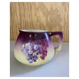 Purple Grapes Old Lemonade Pitcher Large Size