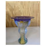 Kosta Boda Cancan Art Glass Vase Rare