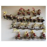 Vintage Christmas Ornaments Bears Kids