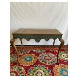 Jonathon Charles Style Console Sofa Table Green