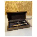 Kirk Stieff Cutlery Carving Set Sterling Handles