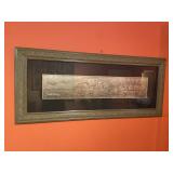 Elephant Antelope Framed Safari Wall Art