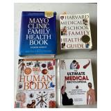 Set of 4 Health & Human Body Books