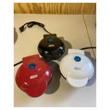 Set of 3 Small Waffle Makers