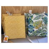 Set of 4 Colorful Patio Cushions