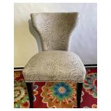 Nice Zebra Print Safari Style Accent Chair