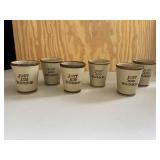 Louisville Stoneware Add Bourbon Glasses Set of 6