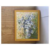 Flower Vase Framed Print Home Decor