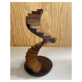 Wood Stairs to Nowhere Display Shelf Stand