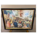 Entry of Christ Into Jerusalem Framed Print