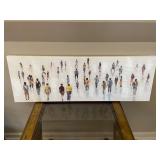 Walking People Wall Art Home Decor