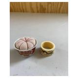 Japanese Pin Cushion & Napkin Ring