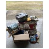 Pillows Linens Blankets Large Group Lot