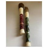 Set of 2 Authentic Chinese Calligraphy Brushes
