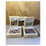 Wentworth Wooden Puzzles Group of 5