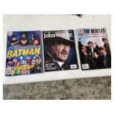 Batman John Wayne The Beetles Magazines
