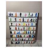 Modern Colorful People Wall Art Decor