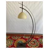 Quality Vintage Metal Arc Orb Floor Art Lamp