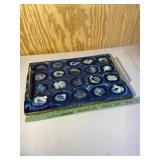 Blue & White Art Tray Heavy Duty