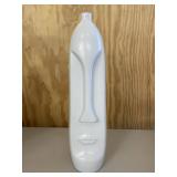 Large Slim White Face Figural Decor