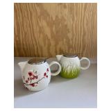 Tea Forte Set of 2 Teapots