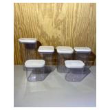 Clear Plastic Storage Containers with Lids 6