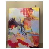 Large Colorful Abstract Wall Art