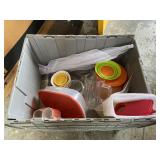 Misc Kitchenware Tote Tupperware Etc